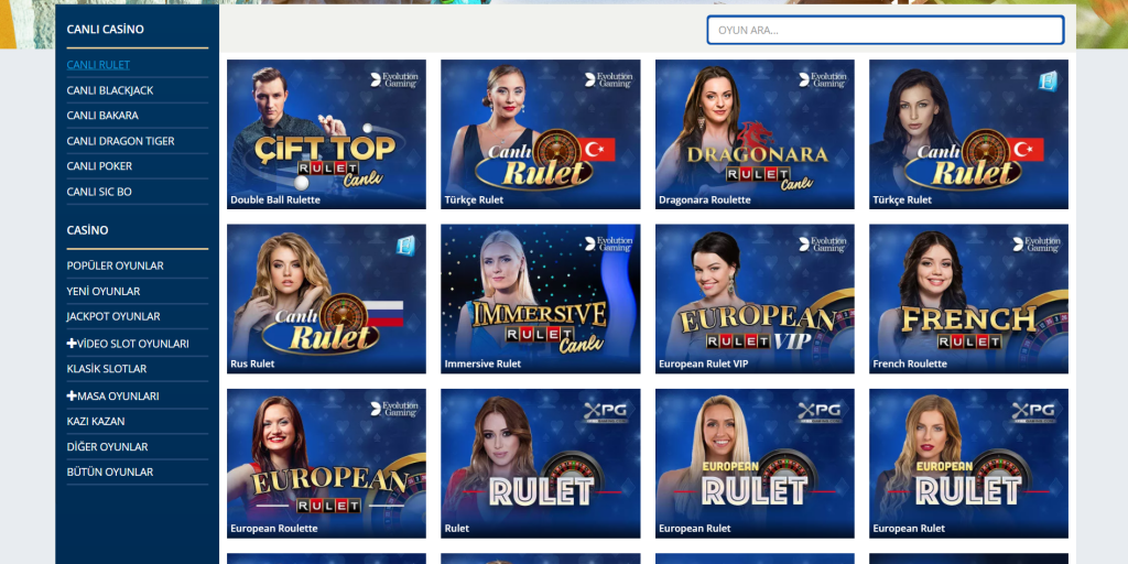 Baymavi Canlı Casino